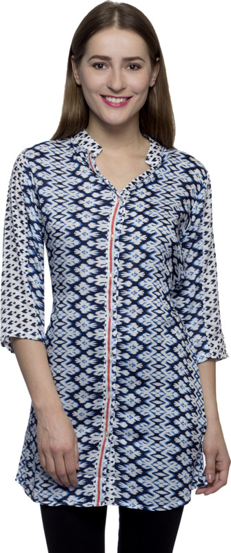 One Femme Houndstooth Women Tunic