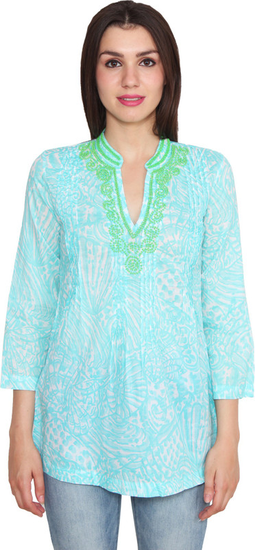 CJ15 Printed Women Tunic