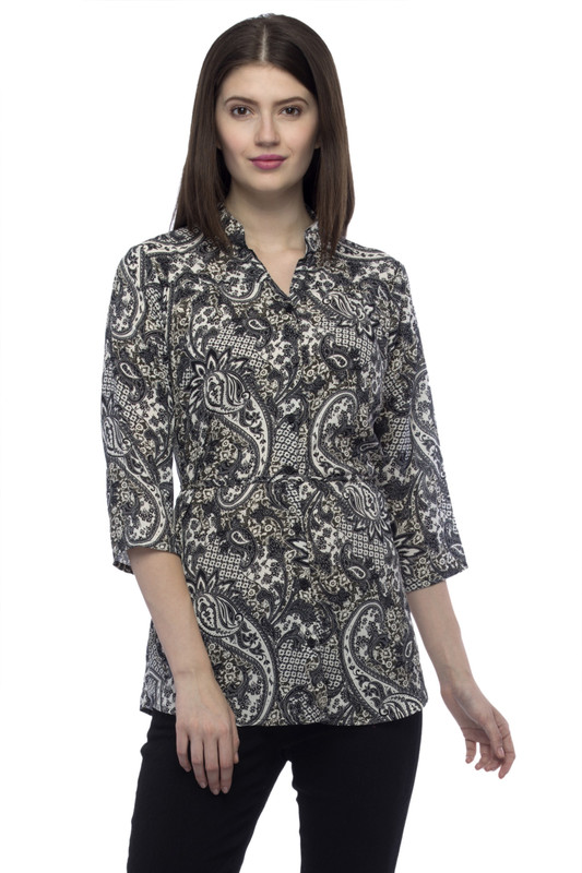 One Femme Paisley Women Tunic