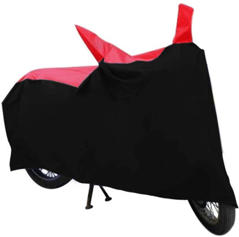 Ak Kart Two Wheeler Cover for Royal Enfield(Classic 500, Red, Black)