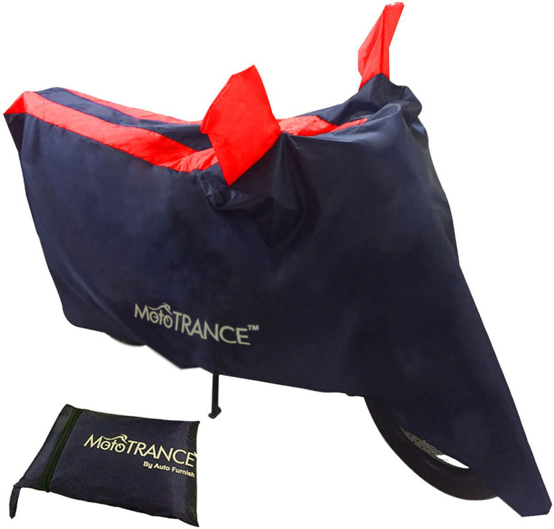 Mototrance Two Wheeler Cover for Universal For Bike(Blue)