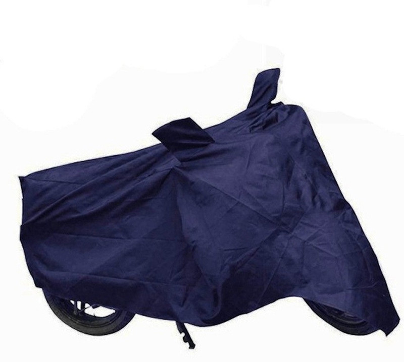 Quick N Easy Two Wheeler Cover for Hero(Glamour, Blue)