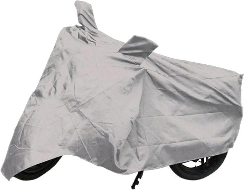 Capeshoppers Two Wheeler Cover for Honda(CBF Stunner, Silver)