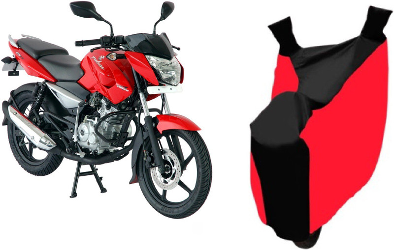 Irontech Two Wheeler Cover for Bajaj(Pulsar 135 LS DTS-i, Red, Blue)