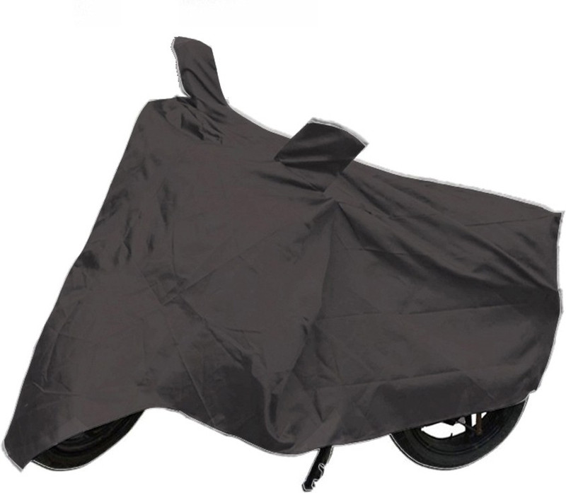 Cross Fingers Two Wheeler Cover for Suzuki(Sling Shot, Grey)