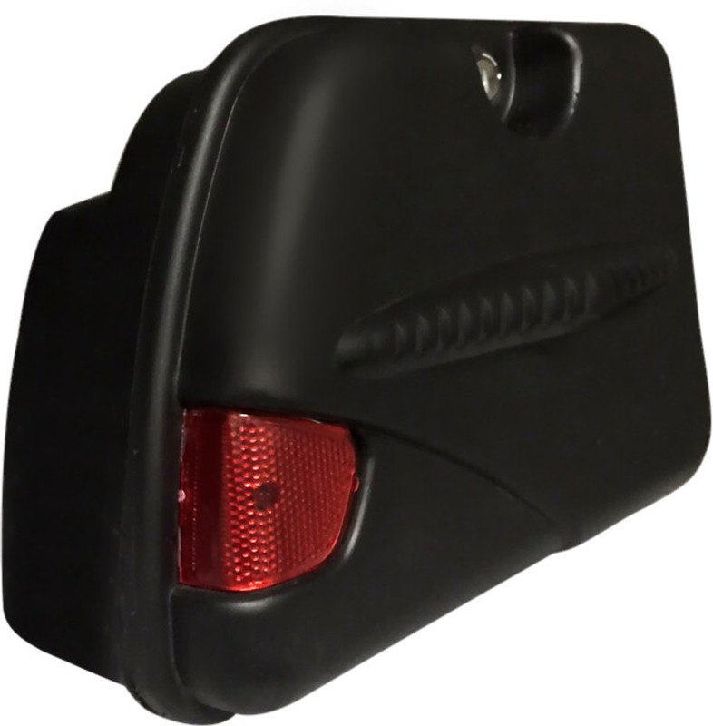 Speedwav One-side Black Fiber Glass Motorbike Saddlebag(4.8 L)