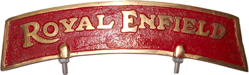 Zadon BRASS MUDGUARD PLATE RED FOR ROYAL ENFILED BULLET Motorcycle Design Sticker(Pack of 1) Zadon BRASS MUDGUARD PLATE RED FOR ROYAL ENFILED BULLET Motorcycle Design Sticker(Pack of 1)