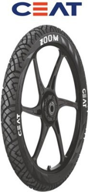CEAT Zoom 120/80-18 Rear Tyre(Street, Tube Less)