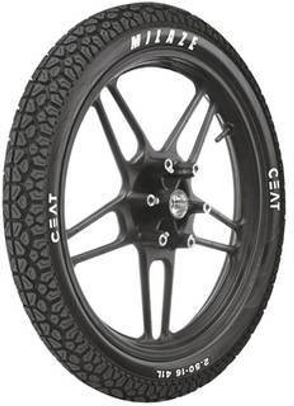 CEAT Milaze 80/100-18 Rear Tyre(Dual Sport, Tube Less)