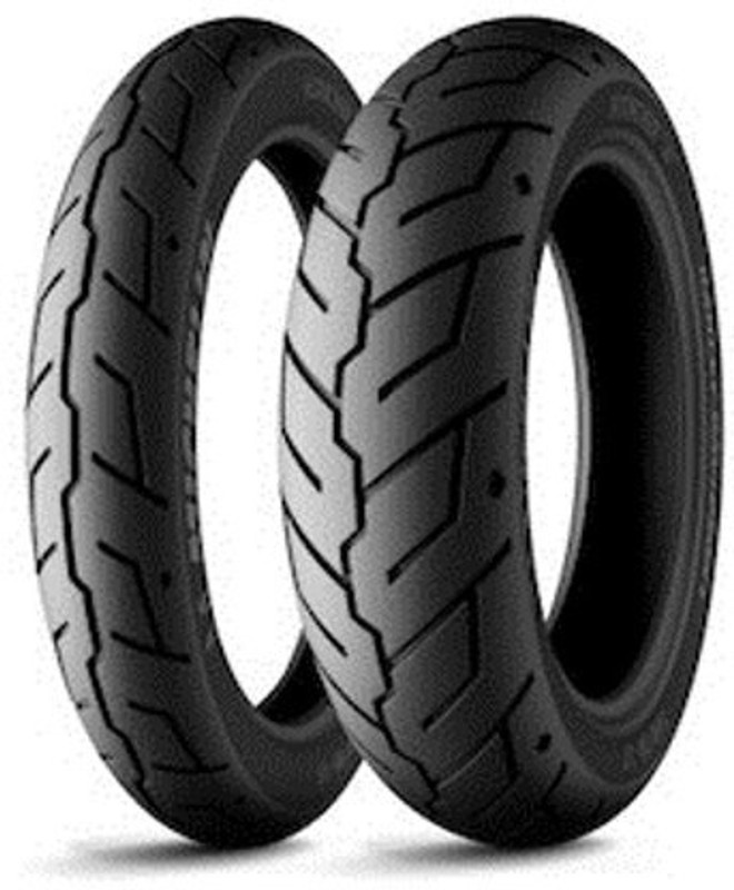 Michelin scrocher 31 100/90 - 19 Front Tyre(Street, Tube Less)