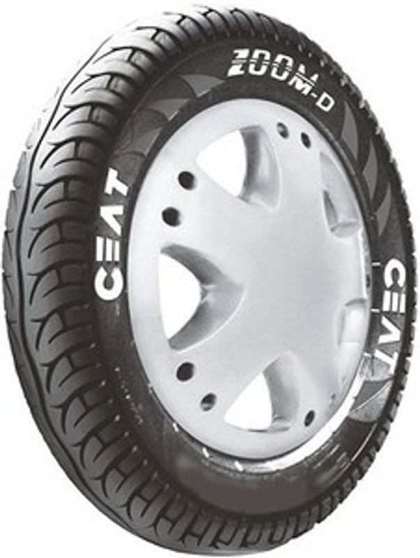 CEAT 10 90/100/10 Front & Rear Tyre(Dual Sport, Tube)