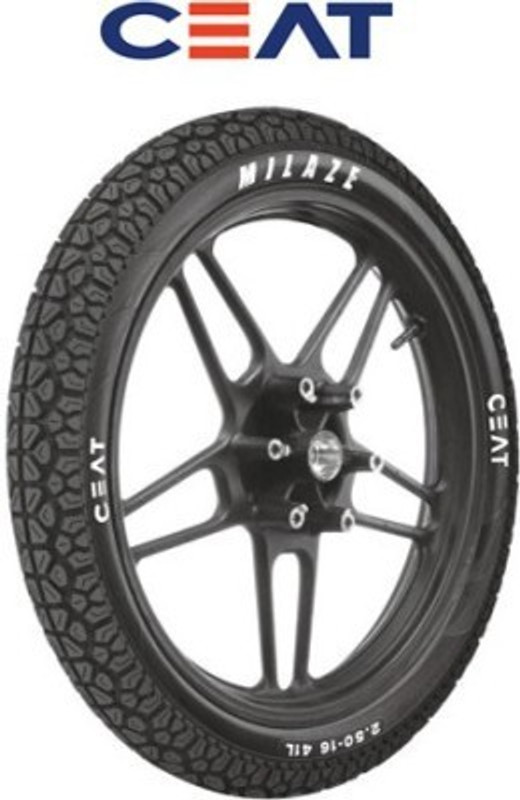 CEAT Milaze 2.75-18 Rear Tyre(Street, Tube Less)