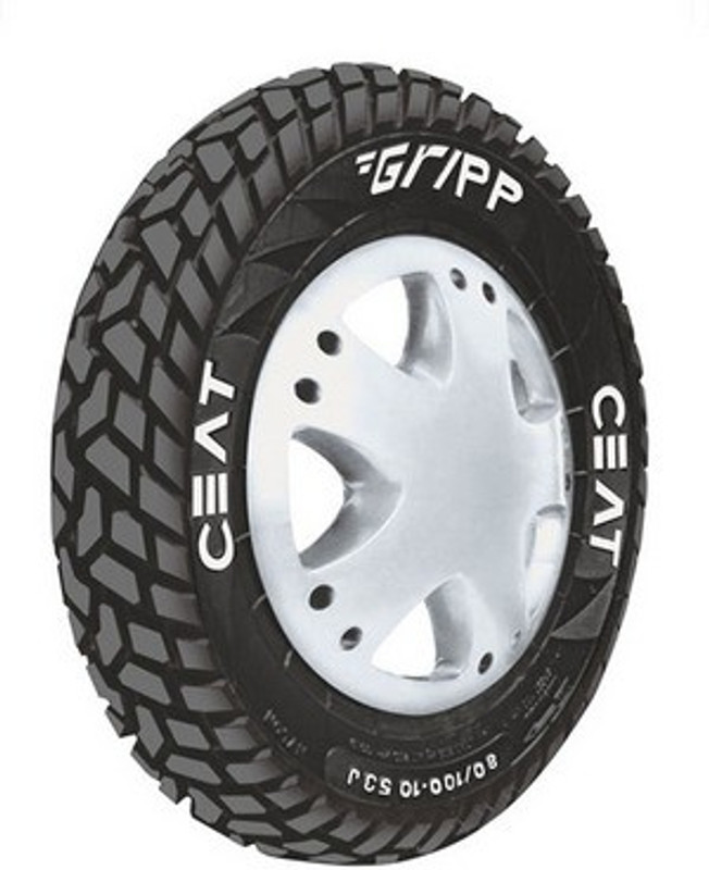 CEAT gripp 350/10 Rear Tyre(Dual Sport, Tube)