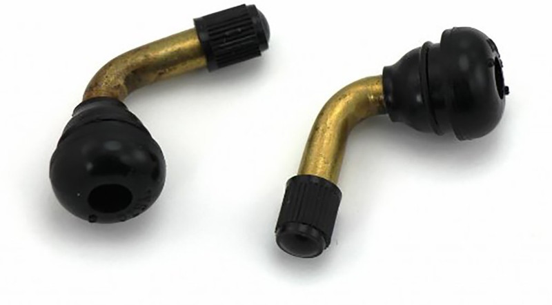 Sri Hari Enterprises Brass Tyre Valve Cap for Car(L Shape)