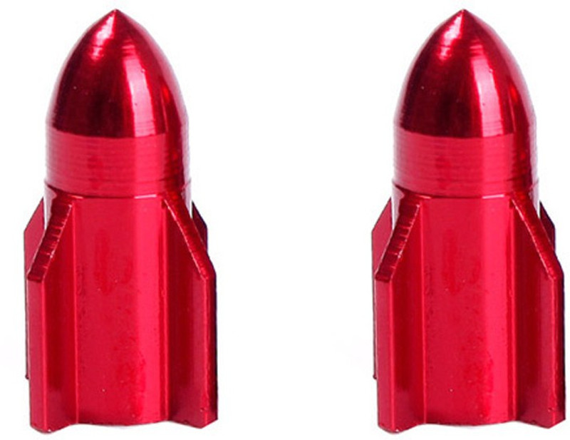 Speedwav Iron Tyre Valve Cap for Bike(Cylinder)