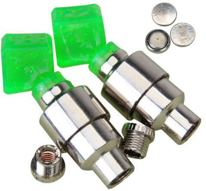 Harman Plastic Tyre Valve Cap for Car, Bike(Dice)