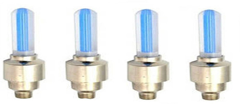 Capeshoppers Plastic Tyre Valve Cap for Car(Cylinder)