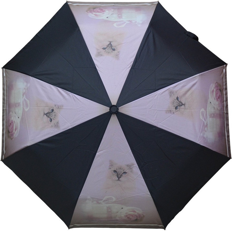 UMBEHDX5YNKF9UY4-flipkart.com Murano 3 Fold Auto Open RST Print Design Cat on Panel 400157_B Beautiful Umbrella(Multicolor)