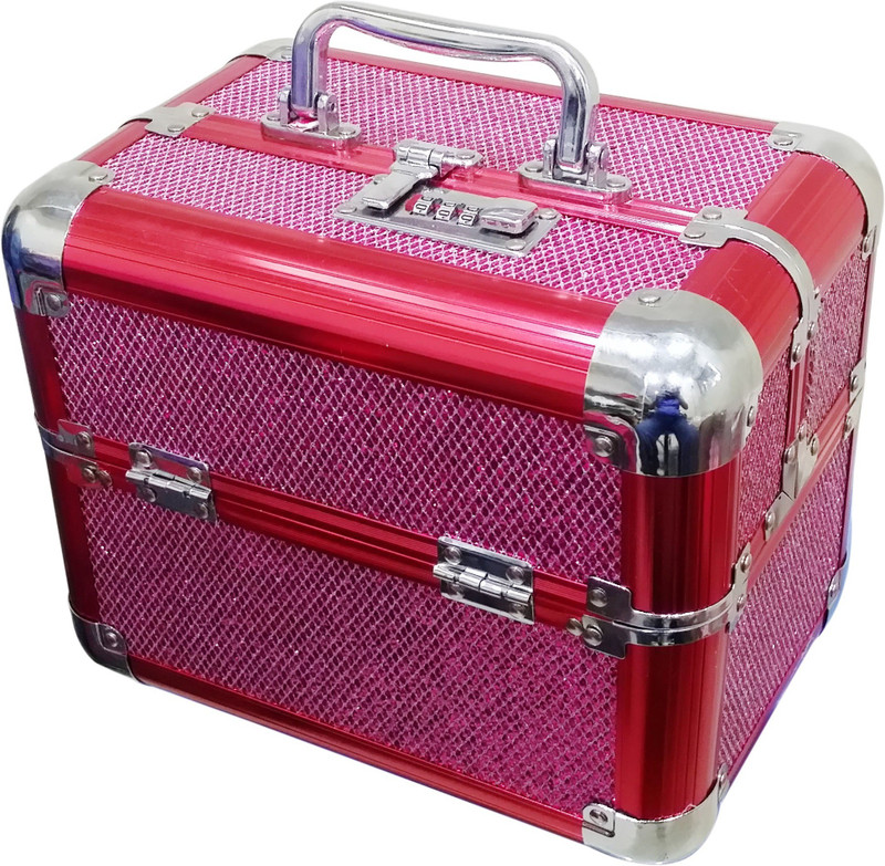 Satisfaction Freeze to store cosmetic items Vanity Box(Pink)
