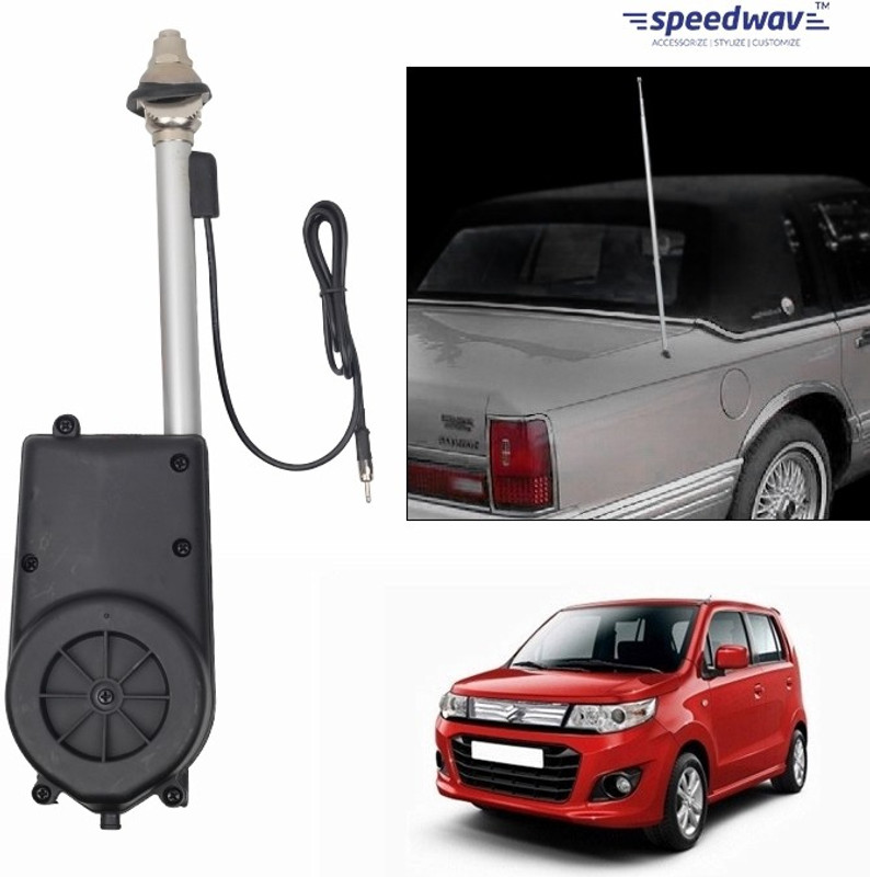 Speedwav Automatic Rollup FM/AM -Maruti R Stingray Whip Vehicle Antenna