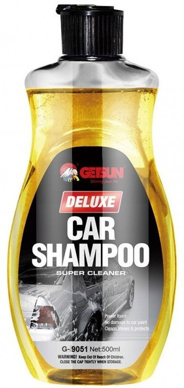 GetSun Deluxe Auto Shampoo - Super Cleaner - Power Foam Car Washing Liquid(500 ml)
