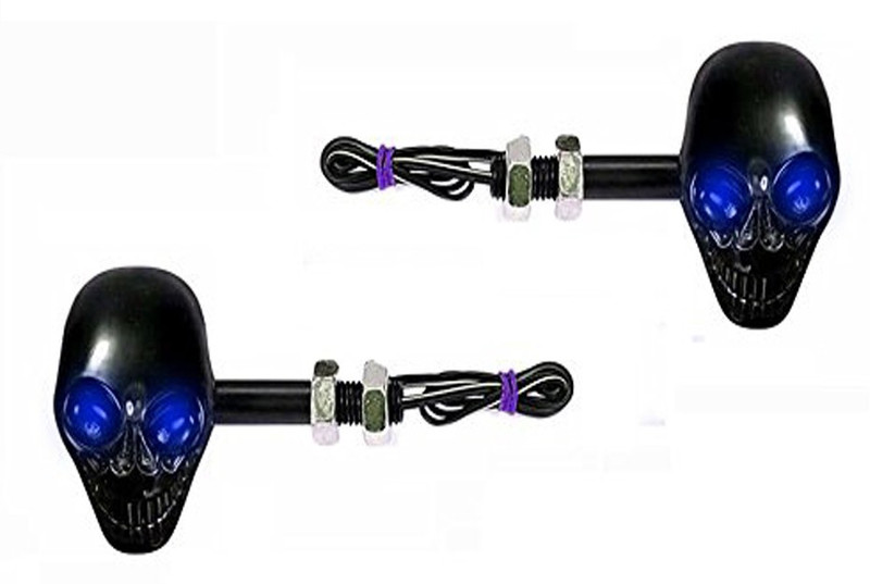 Capeshoppers Front, Rear LED Indicator Light for Royal Enfield Thunder Bird 350(White) Capeshoppers Front, Rear LED Indicator Light for Royal Enfield Thunder Bird 350(White)