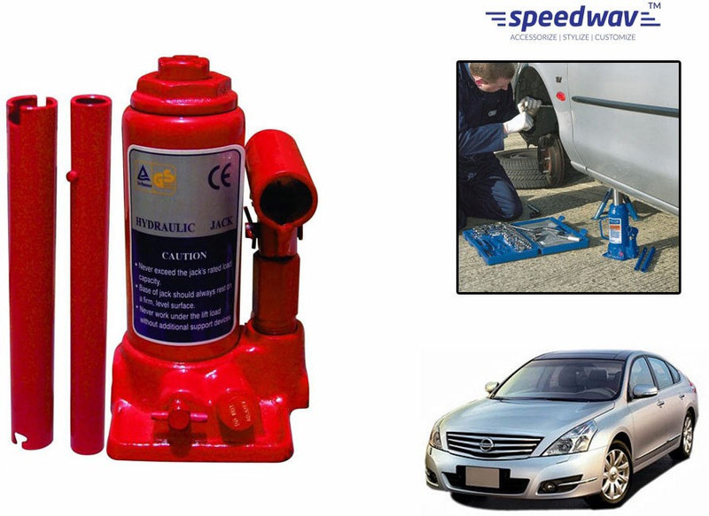 Speedwav 58582 Hydraulic Bottle shaped Hydraulic Bottle Vehicle Jack(3 Ton)