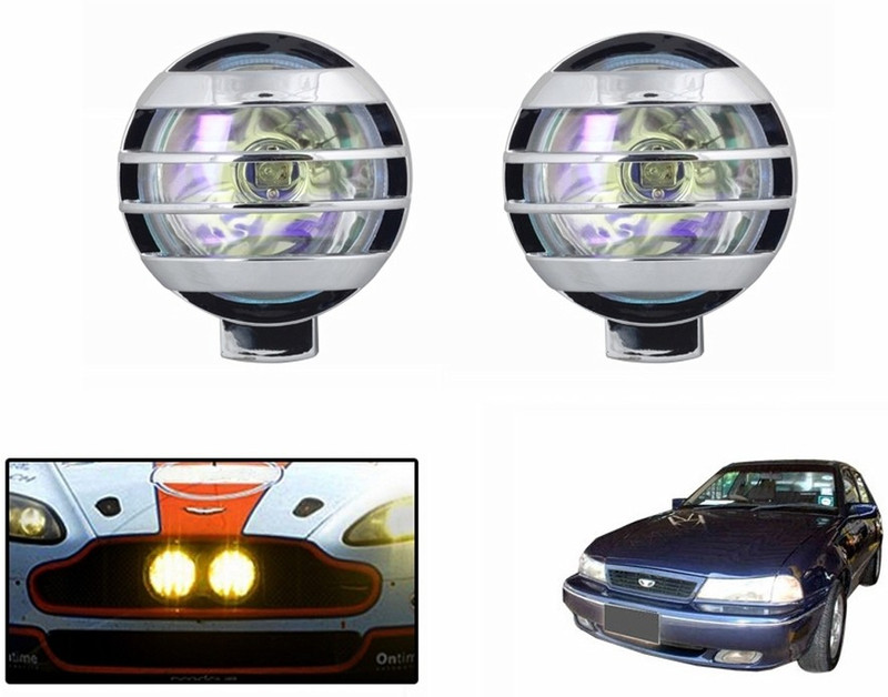 DLAA Headlight Halogen for Daewoo(Cielo, Pack of 2)