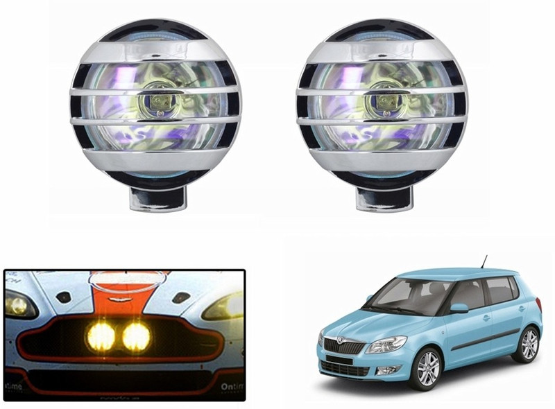 DLAA Headlight Halogen for Skoda(Fabia, Pack of 2)