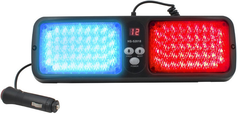 Speedwav 139801 Car Fancy Lights(Red, Blue)