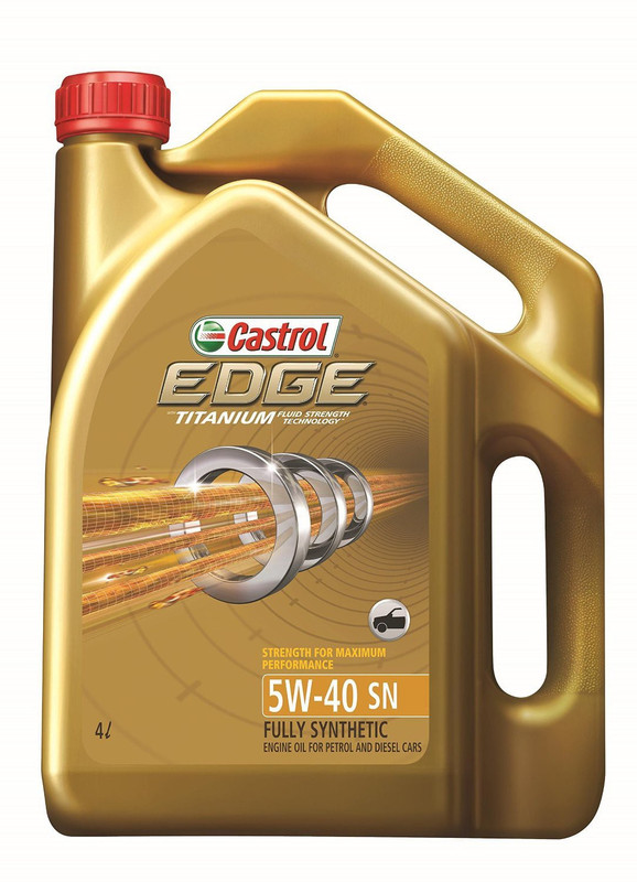 Castrol Titanium 5W40 Edge Synthetic Motor Oil(4 L)