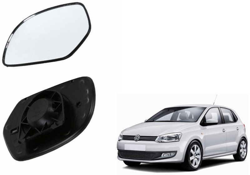 Speedwav Manual Rear View Mirror For Volkswagen Polo(Left)