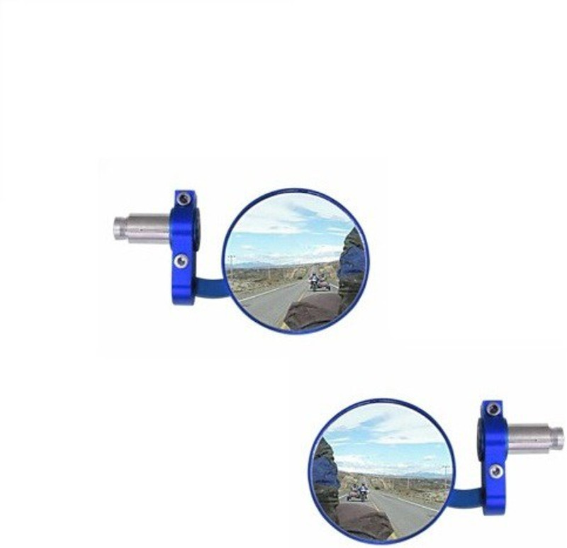 ACCESSOREEZ Manual Rear View Mirror For Royal Enfield Classic 500(Left, Right)