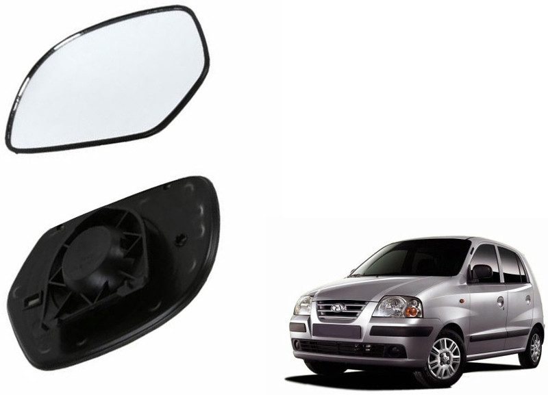 Speedwav Manual Rear View Mirror For Hyundai Santro Xing(Left)