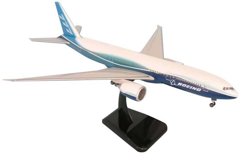 Hogan Wings Aircraft scale model, Boeing 777-200LR , Scale 1:200 (with Stand & gear)(Multicolor)