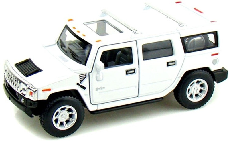 Kinsmart 2008 Hummer H2 Suv(White, Pack of: 1)