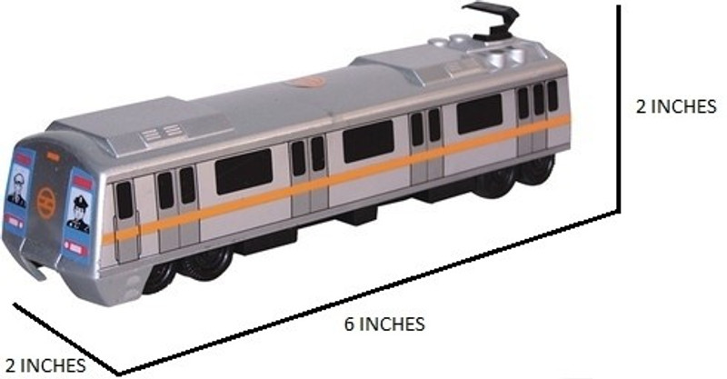 CENTY Metro Train CT-095(Multicolor, Pack of: 1)