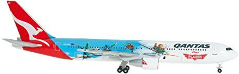 Daron Herpa Qantas 767-300 Disney Planes Livery Reg#Vh-Ogg Diecast Aircraft (1:500 Scale)(Multicolor)