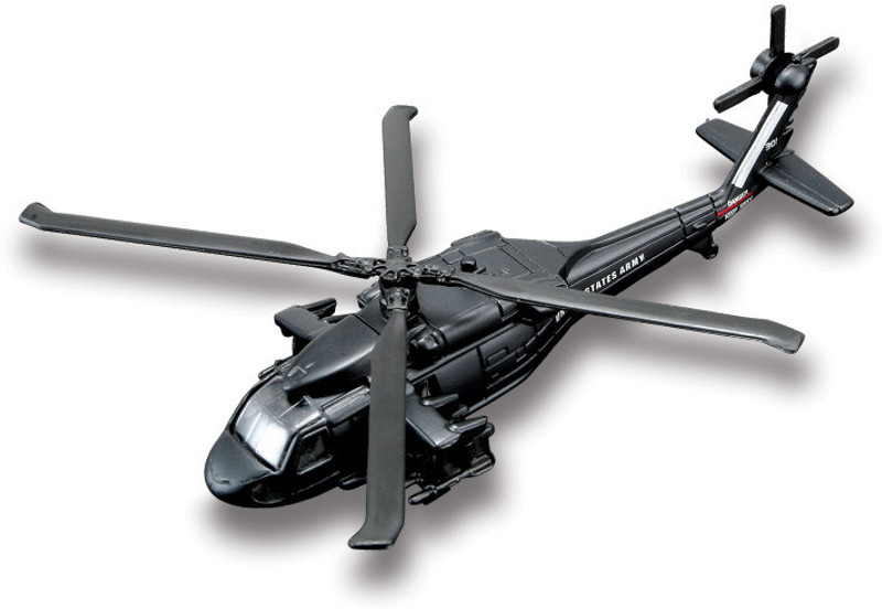 Maisto Tail Winds Uh-60a hawk(Black, Pack of: 2)