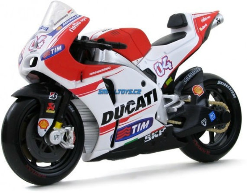 Maisto Ducati Desmosedici Andrea Dovizioso GP15 1/18 Toy Bike Model(Multicolor)