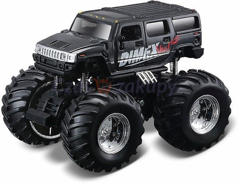 Maisto Earth Shockers Black Hummer H2 Monster Truck (4.5