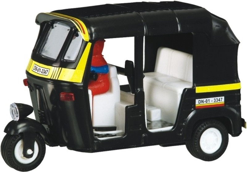 Shinsei Auto Rickshaw(Black, Pack of: 1)