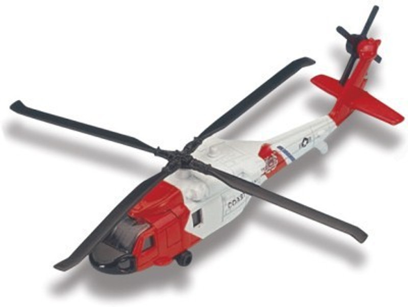 Maisto Fresh Metal Tailwinds HH-60J jayhawk aeroplane toy model(white and red)