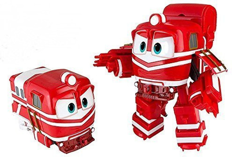 eileen Animation Characters "Alf" Toy, Kids, Child, Korean Animation "Robot Train"Transformer Train Robot Character(Multicolor)