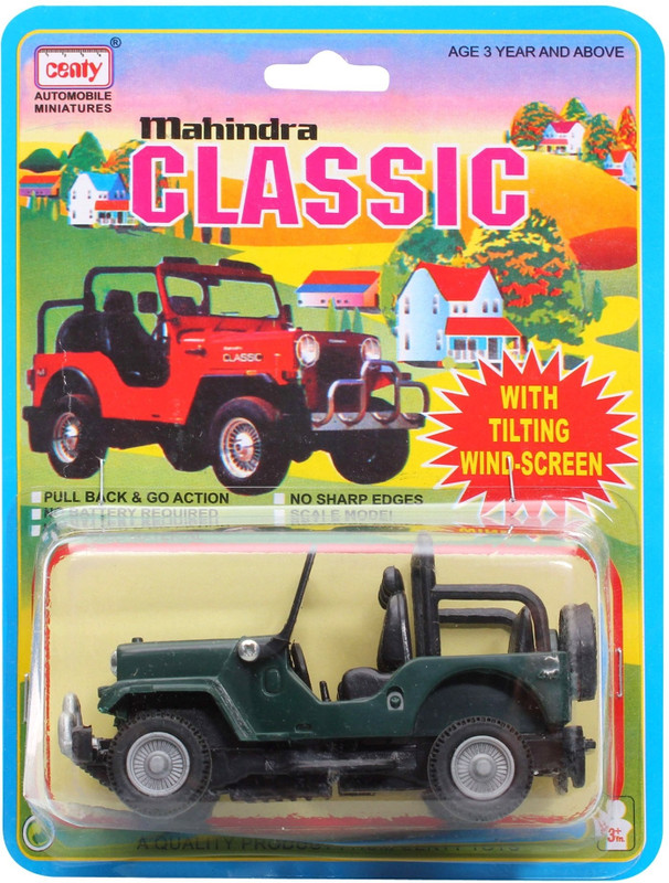 CENTY Toys Mahindra Classic Jeep(Green, Pack of: 1)