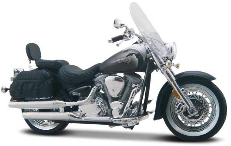 Maisto Yamaha Road Star Silverado(Black, Pack of: 1)