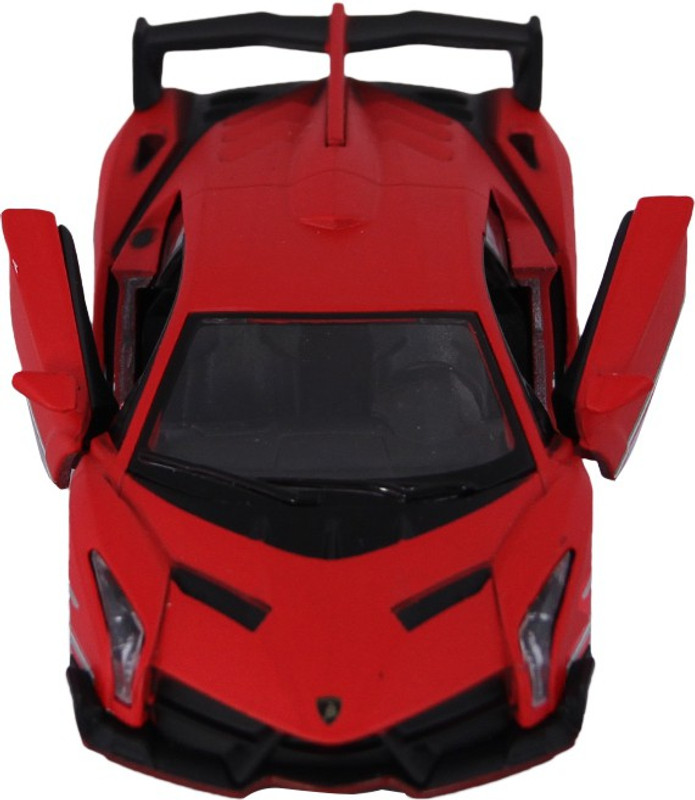 Kinsmart Die-Cast Metal Matte Lamborghini Veneno(Red, Pack of: 1)