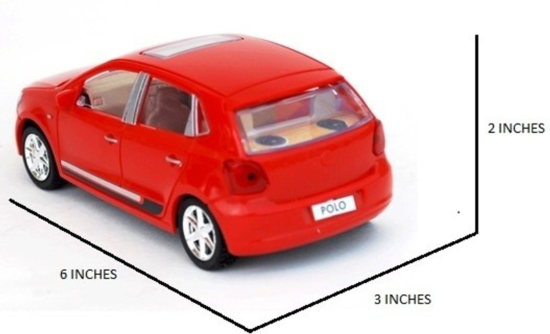 CENTY Polo Car(Red, Pack of: 1)