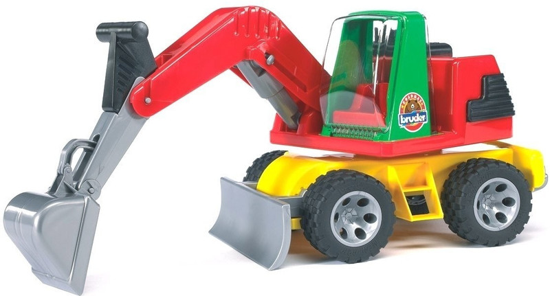 Bruder Roadmax Power Shovel(Red, Yellow, Pack of: 1)