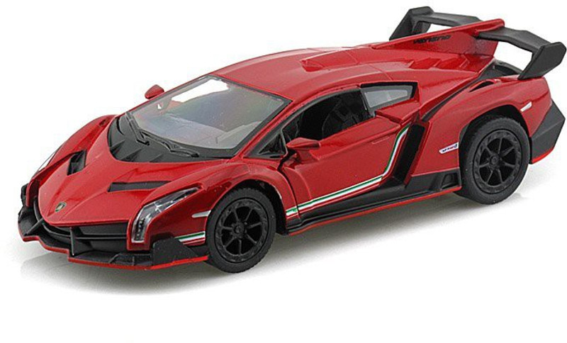 Kinsmart Lamborghini Veneno Red(Multicolor)